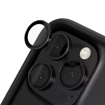 Скло для Apple iPhone 16 Pro / 16 Pro Max Camera Cover Lens 3mk Lens Protection Pro Black Protective Cover