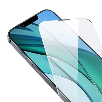 Скло загартоване з пилозахисним покриттям 0.3mm Baseus Crystal для iPhone 14 Plus/13 Pro Max (2шт)