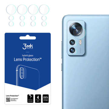 Скло х4 для об'єктива камери 3mk Lens Protection для Xiaomi 12 Pro