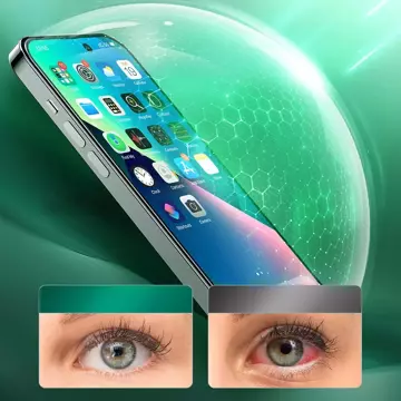 Скло Joyroom Knight Green Glass для iPhone 14 Pro Max із фільтром проти синього світла на весь екран (JR-G04)