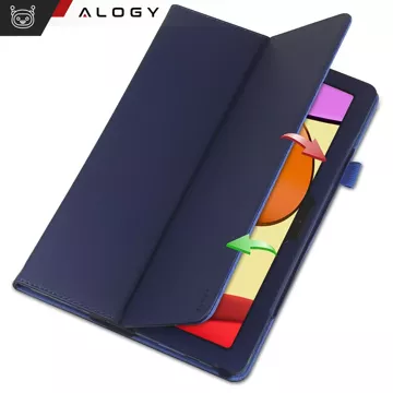 Скляний чохол для планшета Lenovo Tab M11 10,95" TB330FU/TB330XU/TB331FC чохол-підставка з відкидною кришкою для планшета Alogy темно-синій без стилуса