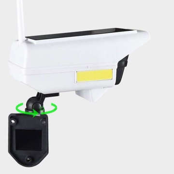 Сонячна лампа Dummy Camera 113 LED SMD 2835 500lm 8m з датчиком руху та сутінкового пульта управління