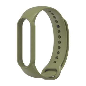 Спортивний ремінець IconBand для Xiaomi Mi Smart Band 5/6/6 NFC / 7 Military Green