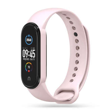 Спортивний ремінець IconBand для Xiaomi Mi Smart Band 5/6/6 NFC / 7 Pink