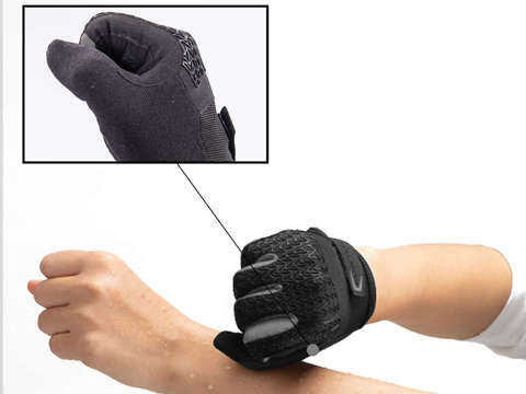 Спортивні велосипедні рукавички M RockBros cycling gloves S169-1-M Black