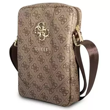 Сумка Guess GUTB8G4GFBR 8" коричневий / коричневий 4G Big Metal Logo