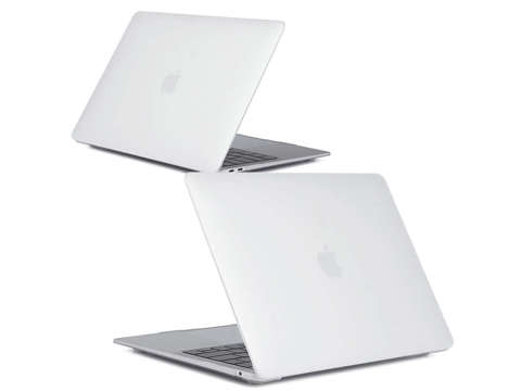 Твердий чохол Alogy Matt для Apple MacBook Air 13 M1 2021 білий захисний захисний захисний захисний захисний захисний захисний захисний захисний захисний клавіатурний накладний накладний екран.