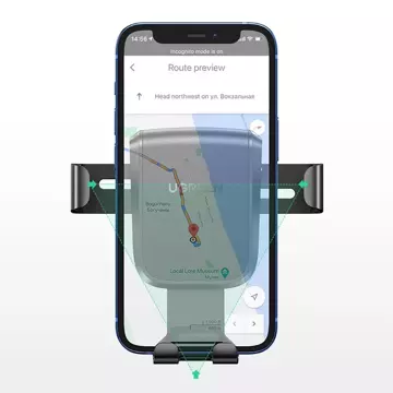 Тримач телефону Ugreen gravity for dashboard cockpit black (LP200 60990B)