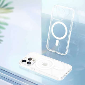 Ультратонкий чохол MagSafe Alogy Case for Qi для iPhone 13 Pro 6.1 Transparent Qi Charger