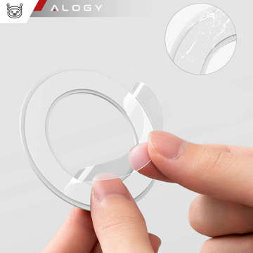 Універсальна магнітна пластина Ring Holder для MagSafe Magnetic Ring White