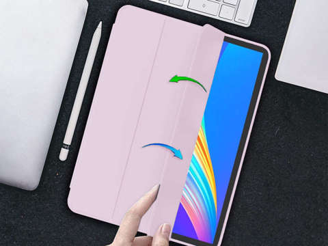 Фліп-чохол Alogy Smart Case Pencil для iPad Pro 11 2021 Pink Glass