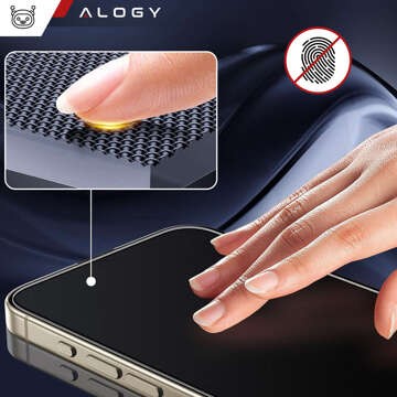 Фольга "MATTE" для iPhone 15 Pro Max Hydrogel Alogy screen for case "FINGERPRINT FREE"