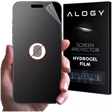 Фольга "MATTE" для iPhone 15 Pro Max Hydrogel Alogy screen for case "FINGERPRINT FREE"