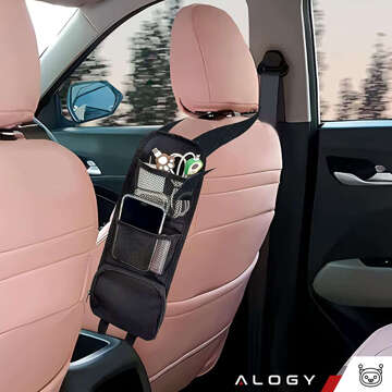 Чохол для автомобільного сидіння збоку Alogy Car Black