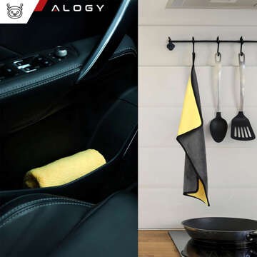 Чохол для автомобільного сидіння збоку Alogy Car Black