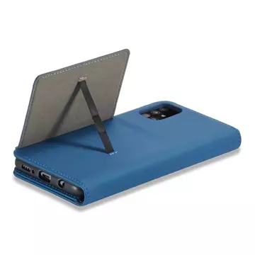 Чохол для картки на магніті для Samsung Galaxy A12 5G Pouch Wallet Card Holder Blue