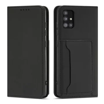 Чохол для карток-магнітів для Xiaomi Redmi Note 11 Pro Pouch Wallet Card Holder Black