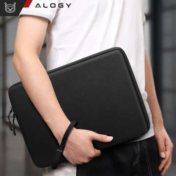 Чохол для ноутбука, MacBook Air Pro 13.3" Alogy Hard Foam Bag Protective Case для ноутбуків 13-14" чорний