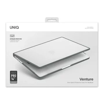 Чохол для ноутбука UNIQ Venture для MacBook Pro 14" (2021) grey/charcoal frost grey