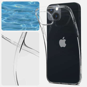 Чохол для одягу Spigen Liquid Crystal для Apple iPhone 14 Crystal Clear