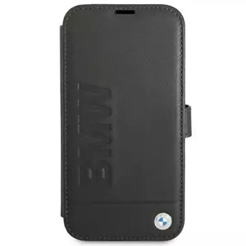 Чохол для телефону BMW BMFLBKP13SSLLBK для Apple iPhone 13 Mini 5.4" Black/Black Book Signature