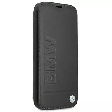 Чохол для телефону BMW BMFLBKP13SSLLBK для Apple iPhone 13 Mini 5.4" Black/Black Book Signature