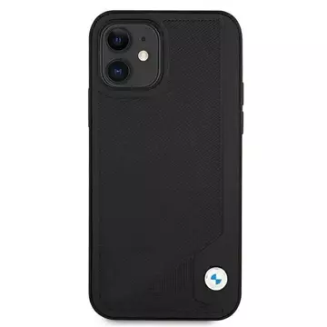 Чохол для телефону BMW BMHCP12SRCDPK для Apple iPhone 12 Mini 5.4" black/black hardcase Leather Deboss