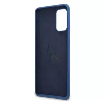 Чохол для телефону US Polo Silicone Collection Samsung Galaxy S20 Plus темно-синій