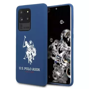 Чохол для телефону US Polo Silicone Collection Samsung Galaxy S20 Ultra темно-синій/темно-синій