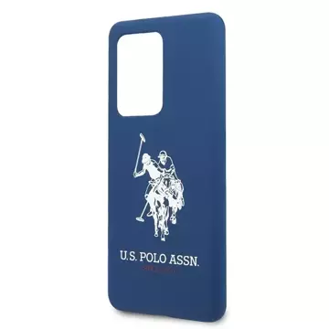 Чохол для телефону US Polo Silicone Collection Samsung Galaxy S20 Ultra темно-синій/темно-синій