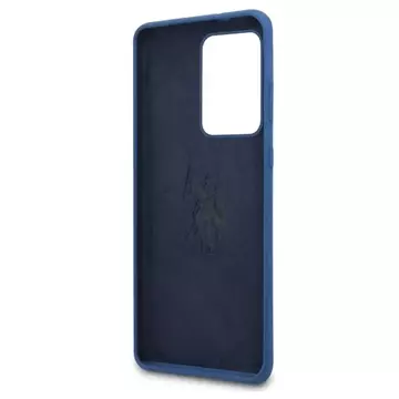 Чохол для телефону US Polo Silicone Collection Samsung Galaxy S20 Ultra темно-синій/темно-синій