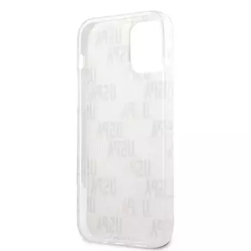 Чохол для телефону US Polo USHCP12LPCUSPA6 для Apple iPhone 12 Pro Max білий/білий Logo Mania Collection