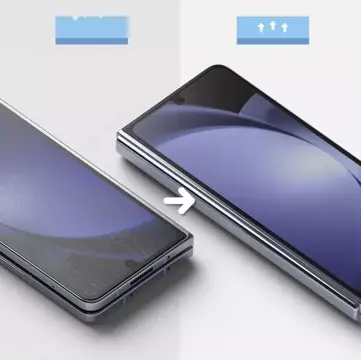 Чохол для чохла Dual Easy Set для Samsung Galaxy Z Fold 5 Clear