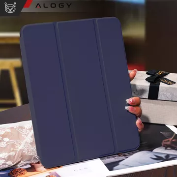 Чохол для Apple iPad 10 покоління. Чохол для планшета 10,9" 2022 Alogy Smart Case Pencil Holder Темно-синій