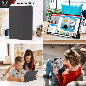 Чохол для Apple iPad 10.2 9 Gen 8/7 2021/2020/2019 Smart Pencil Case Alogy TPU Tablet Cover Black