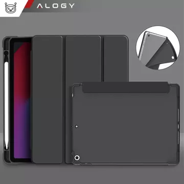 Чохол для Apple iPad 10.2 9 Gen 8/7 2021/2020/2019 Smart Pencil Case Alogy TPU Tablet Cover Black