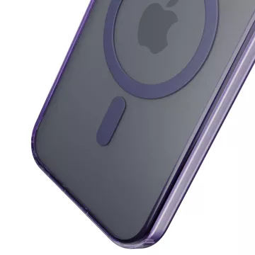 Чохол для Apple iPhone 14 Plus 3mk Frosty MagCase Purple