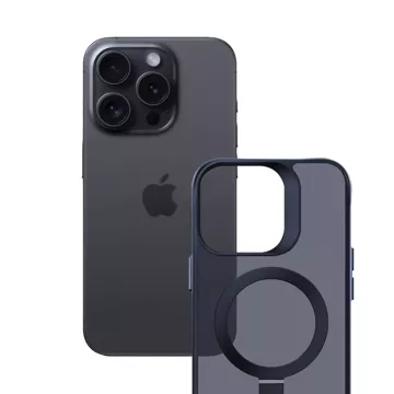 Чохол для Apple iPhone 16 Pro 3mk Smoke Case Mag