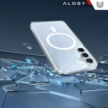 Чохол для Apple iPhone 16 Pro Max Alogy Anti-Shock Hybrid Case for MagSafe Transparent