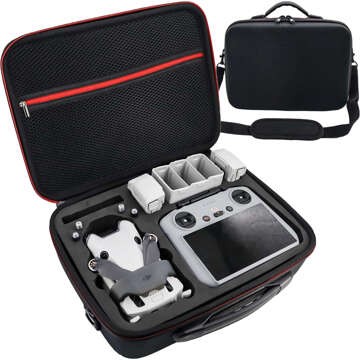 Чохол для DJI Mini 4 Pro / DJI Mini 3 Pro / Mini 3 Drone Hard with Strap Hard Case Alogy Black