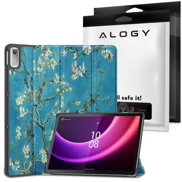 Чохол для Lenovo Tab P11 2gen 11.5 TB350FU TB350XU Alogy Book Cover Case Корпус Захисне скло Blossom Almond Glass