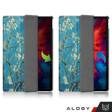 Чохол для Lenovo Tab P11 2gen 11.5 TB350FU TB350XU Alogy Book Cover Case Корпус Захисне скло Blossom Almond Glass