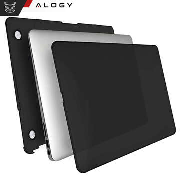 Чохол для Macbook Air 15 M2 2023 A2941 Case Housing Cover Matte Alogy Hard Cover Black