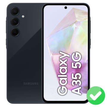 Чохол для Samsung Galaxy A35 5G Armored Waterproof IP68 360 Armor Case Built-in Glass Alogy Black