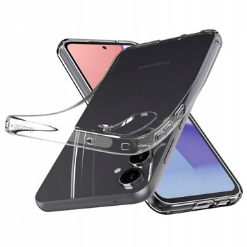 Чохол для Samsung Galaxy S23 FE Spigen Liquid Case, задня прозора, Crystal Clear Glass