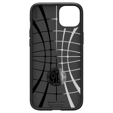 Чохол для iPhone 15 Plus Spigen Liquid Air Case, корпус, захисна спинка, Matte Black