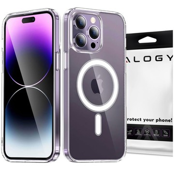 Чохол для iPhone 15 Pro Max MagSafe Hybrid Case Cover Shock Clear Alogy Transparent