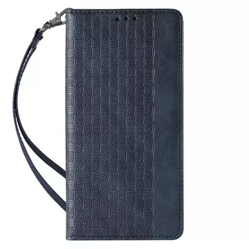 Чохол з магнітним ремінцем для iPhone 13 Pro Max Pouch Wallet Mini Lanyard Pendant Blue