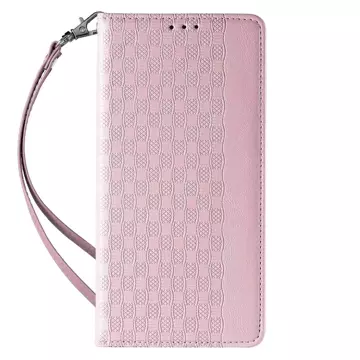 Чохол з магнітним ремінцем для iPhone 13 Pro Pouch Wallet Mini Lanyard Pendant Pink