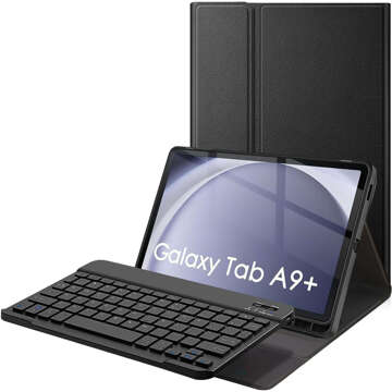 Чохол-клавіатура для Samsung Galaxy Tab A9 Plus 2023 11" (X210/X215/X216) Magnetic Bluetooth keyboard Alogy Black Glass